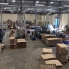 Cardboard manufacturing factory and machines