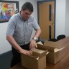 Lee making up the pack