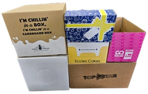 corrugated cardboard boxes